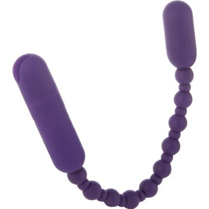 PowerBullet Rechargeable Booty Beads Purple