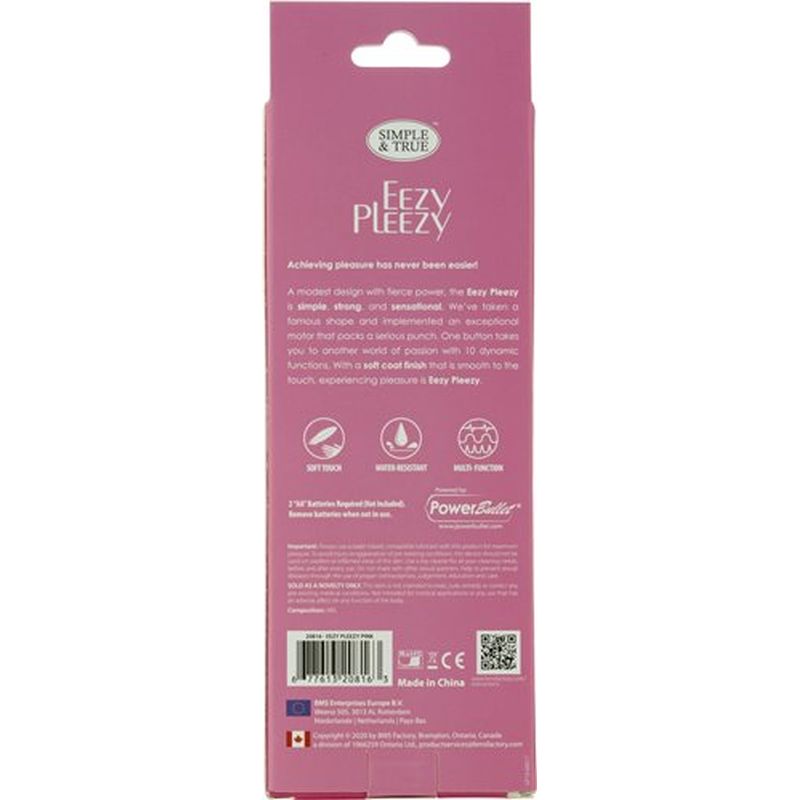 Eezy Pleezy 10 Speed 18cm Bullet Vibrator Pink Eezy Pleezy 10 Speed 18cm Bullet Vibrator Pink