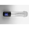 Smart Rechargeable LCD Penis Pump w Sleeve and Donut (Clear)