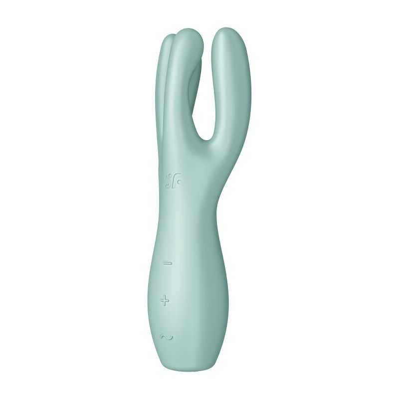 Satisfyer Threesome 3 Layon Vibrator Mint (Green) Satisfyer Threesome 3 Layon Vibrator Mint (Green)