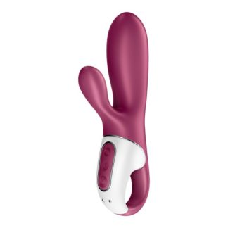 Satisfyer Hot Bunny Connect App Warming Vibrator (Burgundy) Satisfyer Hot Bunny Connect App Warming Vibrator (Burgundy)
