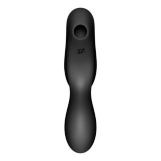 Satisfyer Curvy Trinity 2 Insertable Air Pulse Vibrator Black Satisfyer Curvy Trinity 2 Insertable Air Pulse Vibrator Black