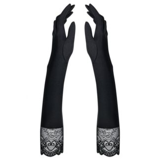 Obsessive Miamor Gloves (Black - One Size)