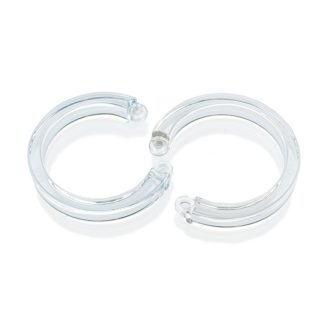 CB-X Cockcage U Ring 2 Pc L/XL Clear