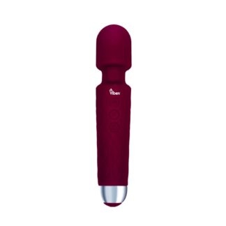 Viben Tempest Rechargeable Wand Massager Ruby (Burgundy)