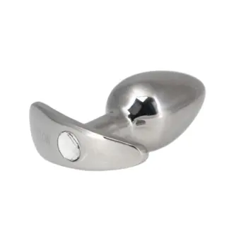 Pillow Talk Sneaky Luxurious Stainless Steel Anal Plug w Swarovski Crystal (Silver) Pillow Talk Sneaky Luxurious Stainless Steel Anal Plug w Swarovski Crystal (Silver)