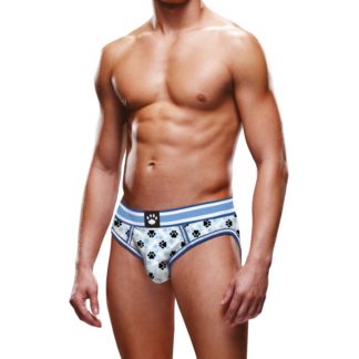 Prowler Blue Paw Open Back Brief (Medium)