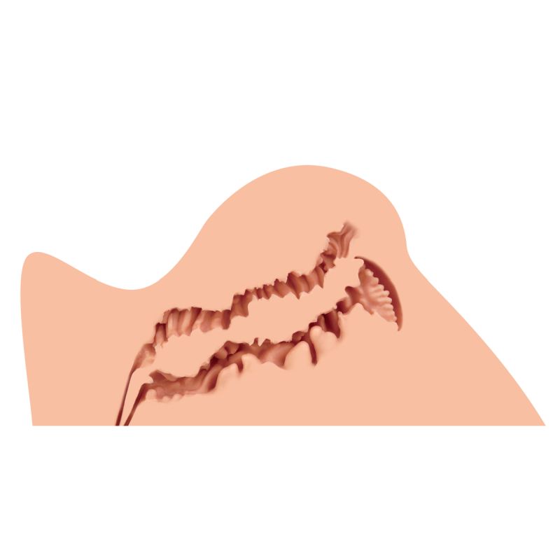 Hannah Real Butt (Flesh)