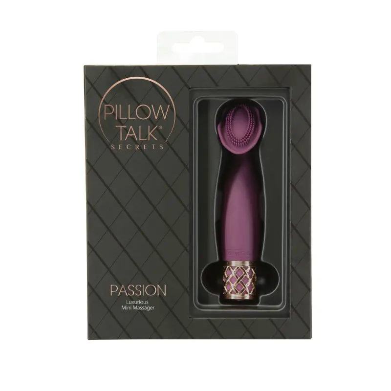 Pillow Talk Secrets Passion Massager (Burgundy) Pillow Talk Secrets Passion Massager (Burgundy)