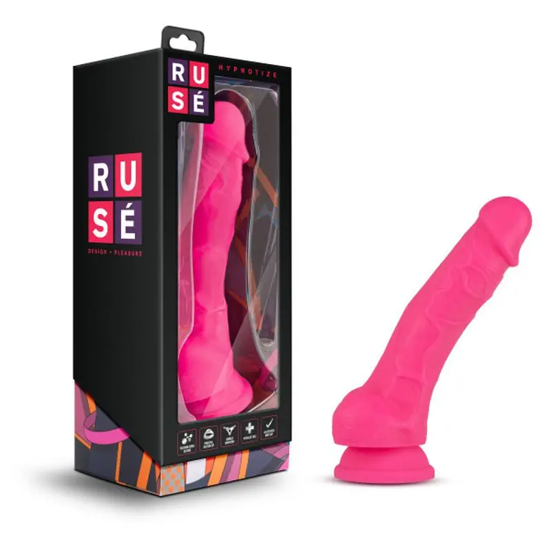 Ruse Hypnotize Hot Pink Dildo Ruse Hypnotize Hot Pink Dildo