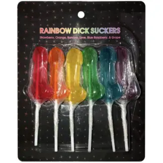 Kheper Games Rainbow Dick Suckers 6 Pc Kheper Games Rainbow Dick Suckers 6 Pc