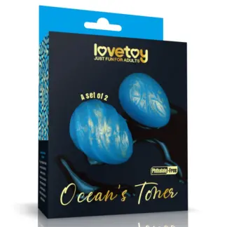 Lovetoy Ocean Toner Kegel Egg Set (Blue)