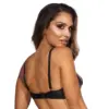 Wetlook Half Cup Zip Bra Black (Medium) Wetlook Half Cup Zip Bra Black (Medium)