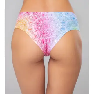 Mememe Lingerie Mandala Happiness Thong (Mixed - Extra Large)