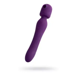 JOS Kisom 2 In 1 Wand Stimulator  (Violet)