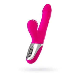 JOS To-Frolly Thrusting and Sucking Vibrator (Pink)