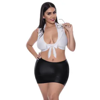 Exposed Lingerie Sexy CEO Costume (Mixed - Queen)