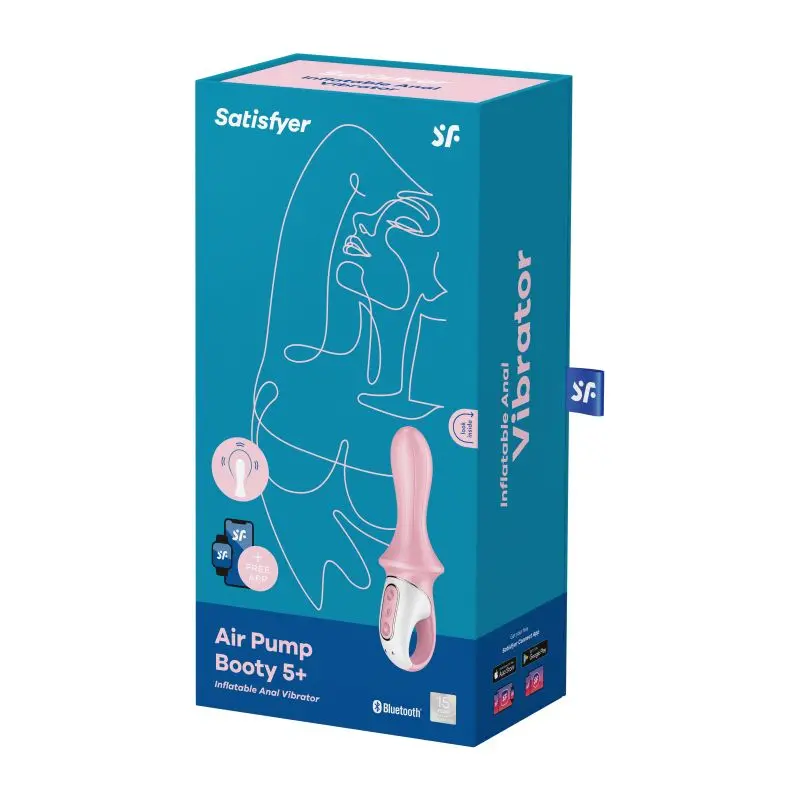 Satisfyer Air Pump Booty 5+ Red (Pink) Satisfyer Air Pump Booty 5+ Red (Pink)
