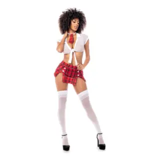 Mapale Sexy Schoolgirl Costume (Black - Large/Extra Large)