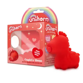 CreativeC Unihorn Cupids Beau Nuzzling Nose Massager Red