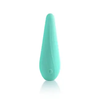 Arosum VibeSwirl Drip Shape Rechargeable Vibrator (Teal)