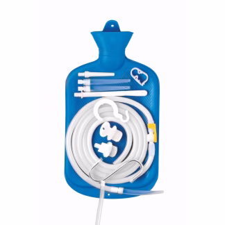 CleanStream Deluxe Shower Enema Bag and Nozzle Kit (Mixed)