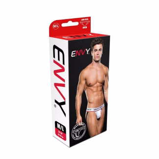 Envy Low Rise Jock White (Medium/Large) Envy Low Rise Jock White (Medium/Large)