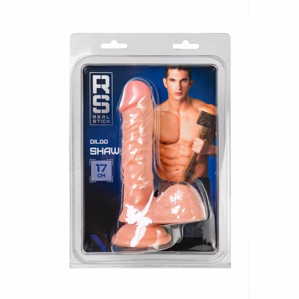 RealStick Nude Dildo Shaw (Flesh)