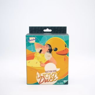 Natalies Toy Box Lucky Duck Suction Stimulator (Yellow)