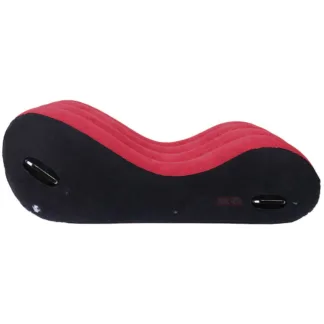 Daytona Large 1.5m Inflatable Suede Love Lounge with Handrail (Red) Daytona Large 1.5m Inflatable Suede Love Lounge with Handrail (Red)