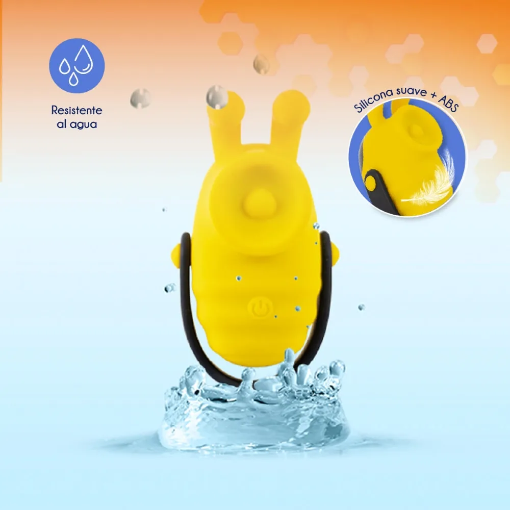 Bumble Bee Pro Tapping Mini Massager (Yellow)