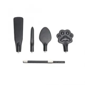Sport Fucker Vegan 4 Pc Interchangeable Tip Crop  (Black)
