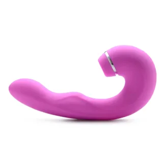 Shegasm 5 Star 10X Tapping G-Spot Vibe w Suction Pink Shegasm 5 Star 10X Tapping G-Spot Vibe w Suction Pink