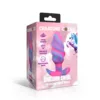 Unicorn Swirl Silicone Butt Plug Large (Mixed)