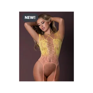 Exposed Lingerie Sunrise Body Stocking Ombre (One Size)