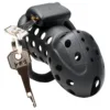 Lock Down Chastity Cage (Black)