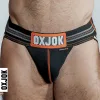 Oxballs Slingjock Upthrust Slider-Strap Jock Black Iron (Small) Oxballs Slingjock Upthrust Slider-Strap Jock Black Iron (Small)