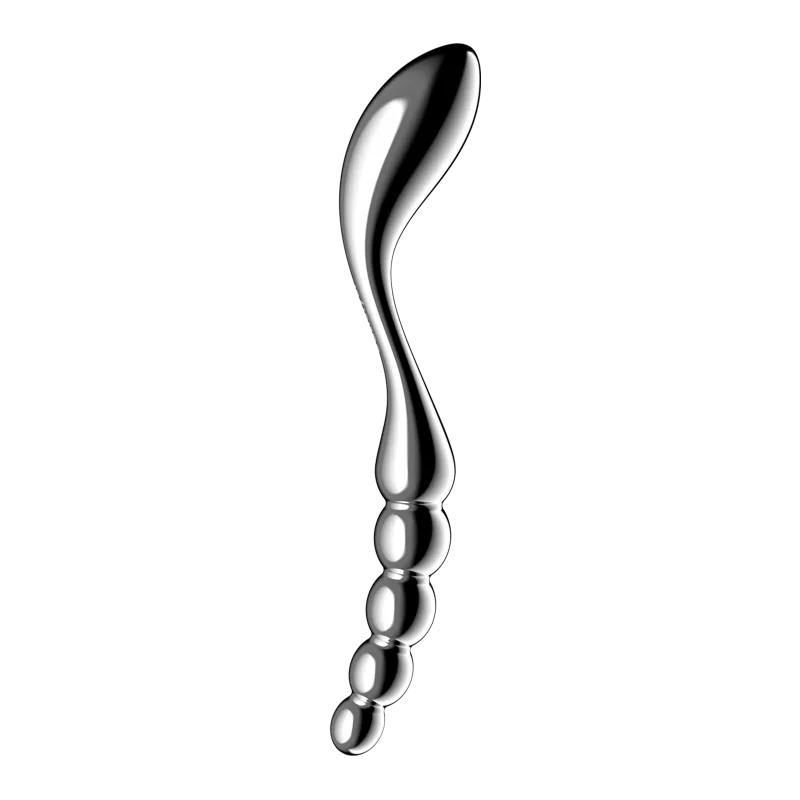Satisfyer Star Force 1 Metal Dildo (Silver) Satisfyer Star Force 1 Metal Dildo (Silver)