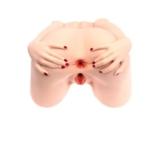 Spread Me Pussy and Anal Masturbator Torso Monica (Flesh)