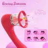 Trumpet 3-in-1 Sucking Licking Vibrating Vaginal Stimulator (Red) Trumpet 3-in-1 Sucking Licking Vibrating Vaginal Stimulator (Red)