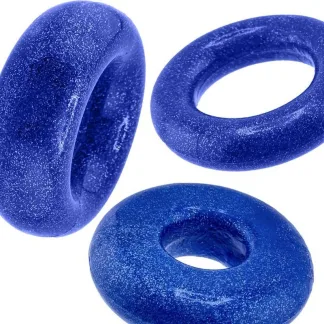 OxBalls Cockpack 3 Pc Ring Set Blue (One Size)