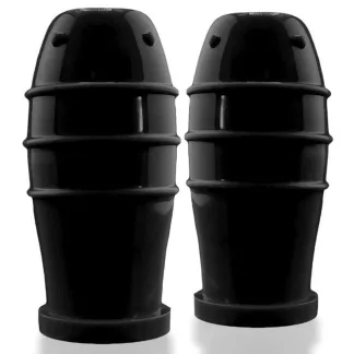 OxBalls Lankyz Silicone Nipsuckers Black (One Size)
