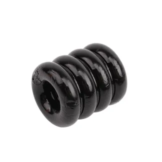 GK Power Quadplay Cock Ring (Black - One Size)