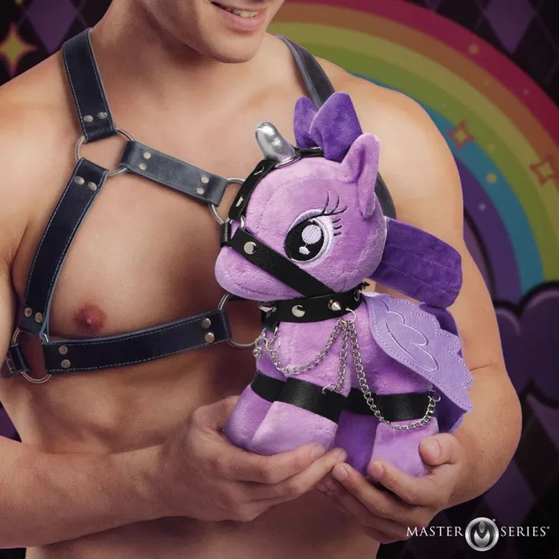 Raven Plum Bondage Pony (Purple)