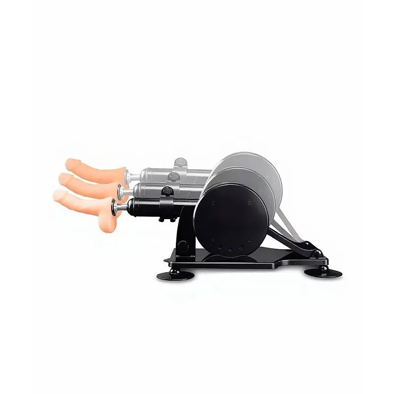 Cannon Sex Machine with Wired Remote and Accessories (Black)