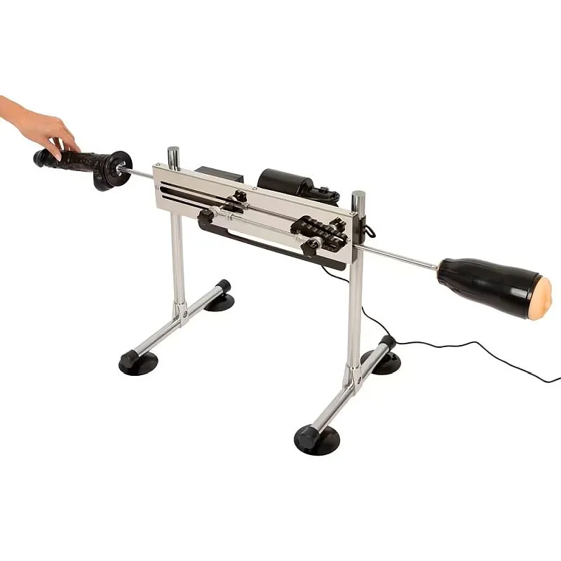 MixJoy Double Ended Remote Control Sex Machine (Black)