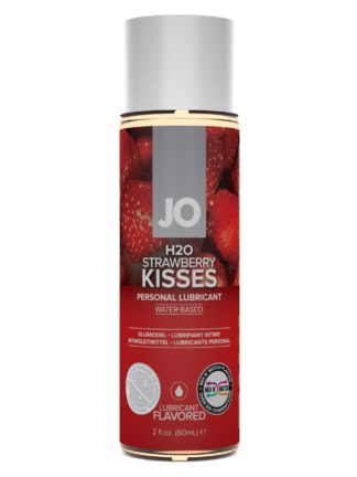 JO H2O Flavored 2 Oz / 60 ml Strawberry Kiss