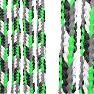 Primal Desires 6mm Polyester Double Braided Shibari Pride Rope (Bear Pride) - Single Lengths