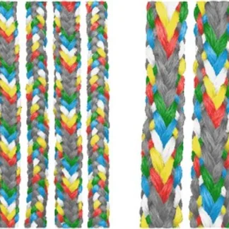 Primal Desires 6mm Polyester Double Braided Shibari Pride Rope (Disability) - Single Lengths