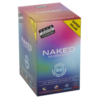 Condom Ultra Thin 50pk Naked Sensations